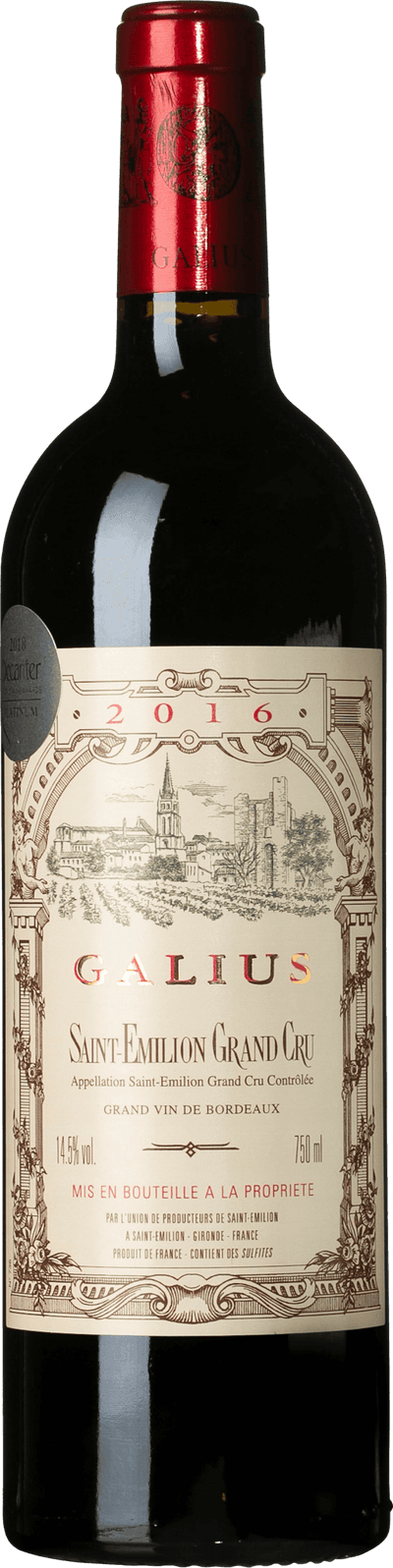 Ch Galius St Emilion Grand Cru – Frankrike