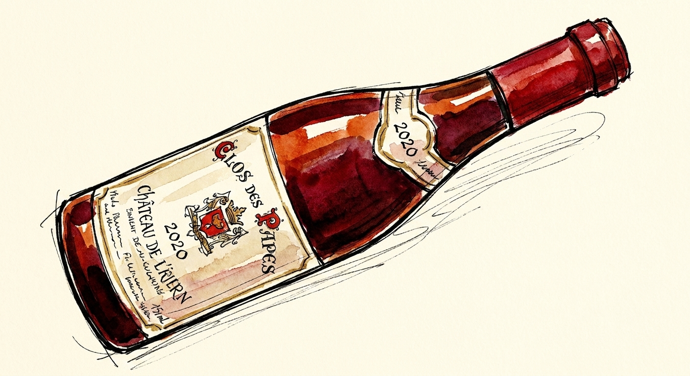 Clos des Papes Châteauneuf du Pape – Frankrike